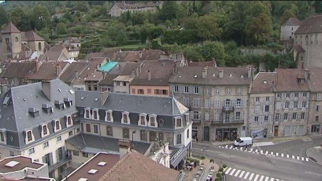 Logis Grand Hotel Des Bains Salins-les-Bains Exterior photo